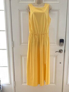 Long Yellow Dress by MissLook